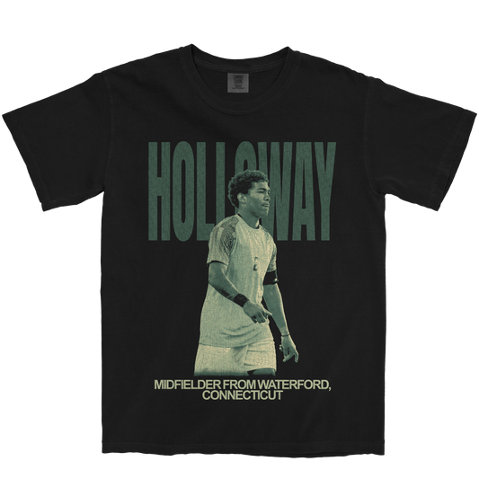 XAVIER HOLLOWAY VINTAGE BLACK TEE