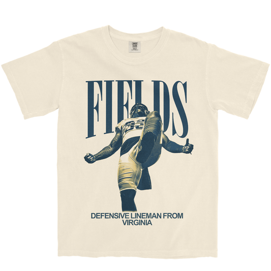 MICHAEL FIELDS VINTAGE IVORY TEE