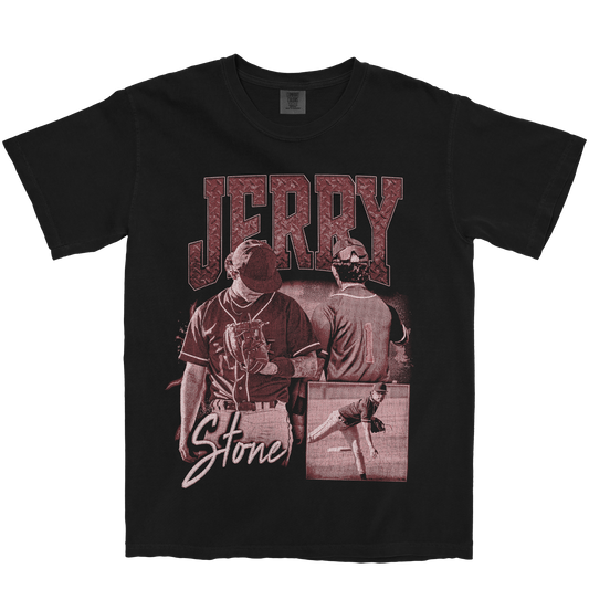JERRY STONE GRAPHIC BLACK TEE