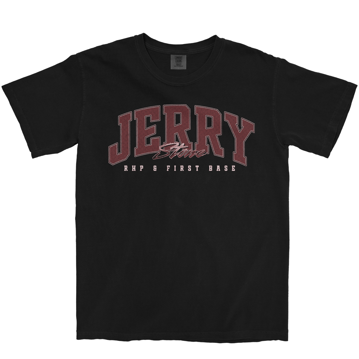 JERRY STONE RETRO BLACK TEE