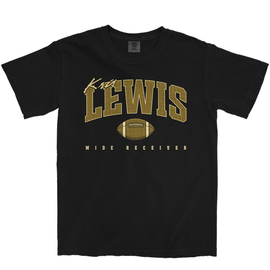 KRIS LEWIS RETRO BLACK TEE