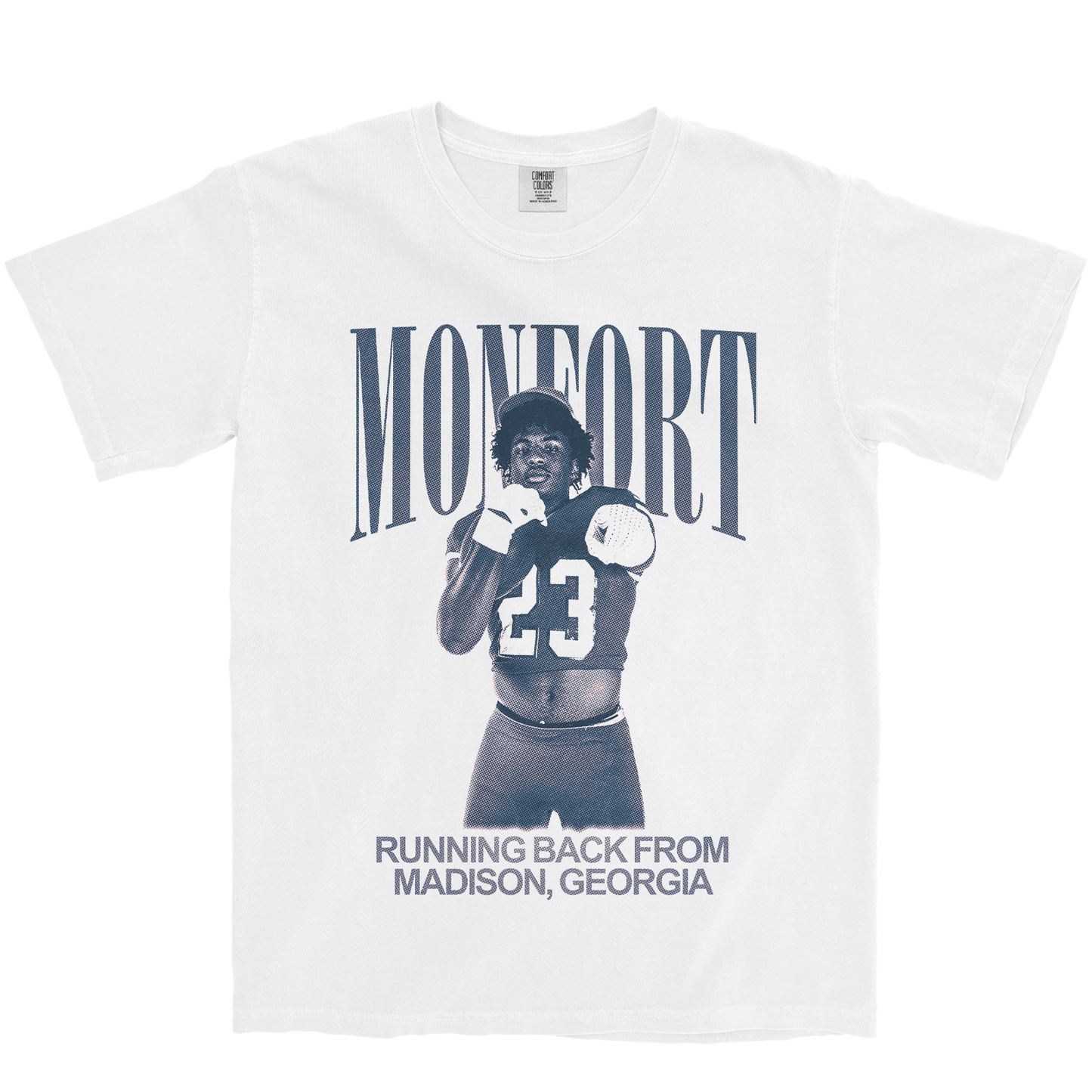 CHRISTIAN MONFORT VINTAGE WHITE TEE