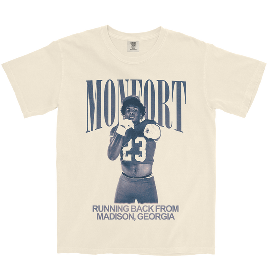 CHRISTIAN MONFORT VINTAGE IVORY TEE