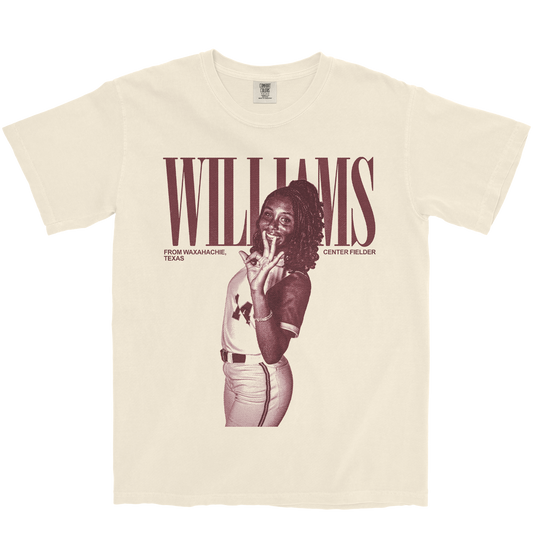 ZARYAH WILLIAMS VINTAGE IVORY TEE