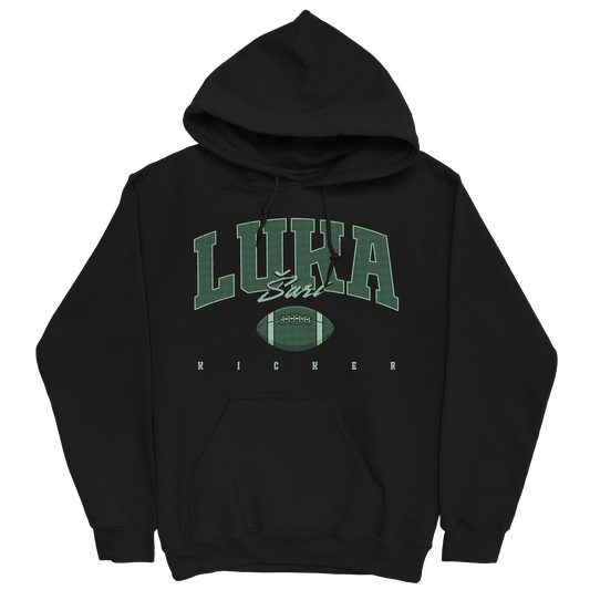 LUKA SARI RETRO BLACK HOODIE