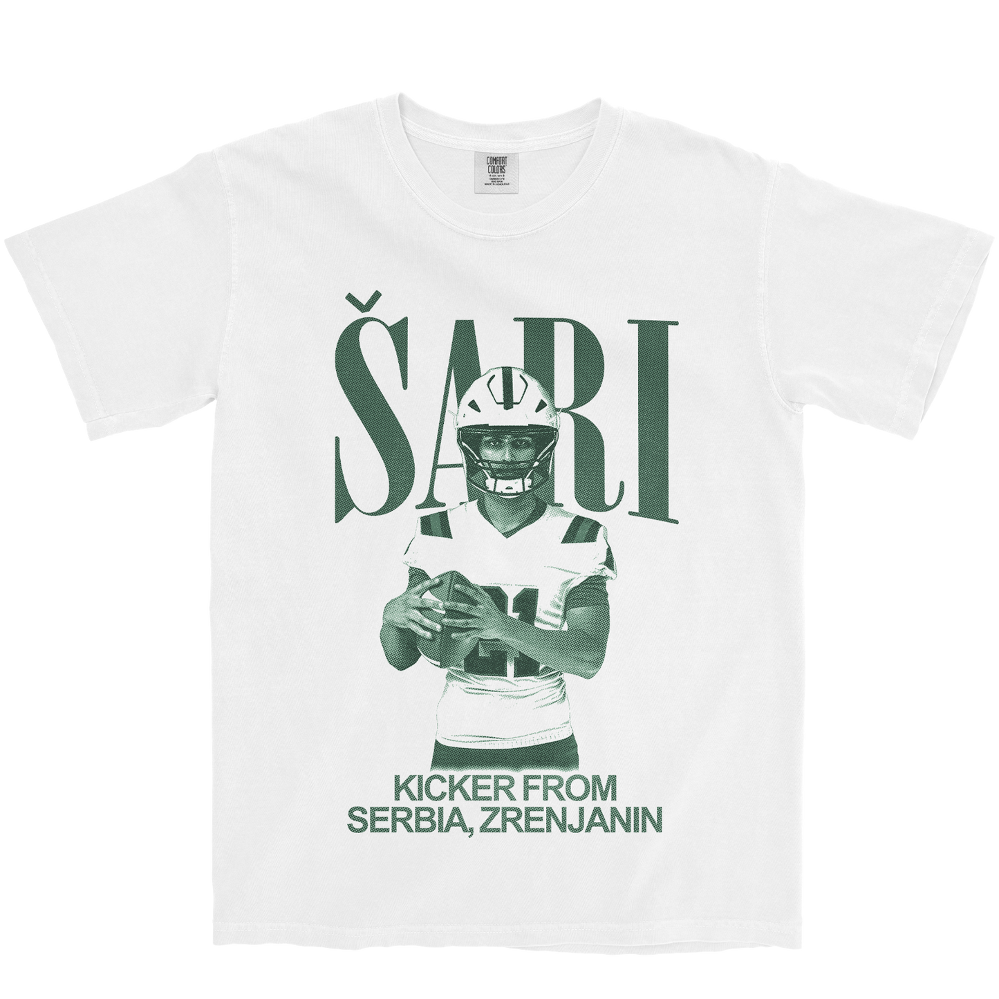 LUKA SARI VINTAGE WHITE TEE