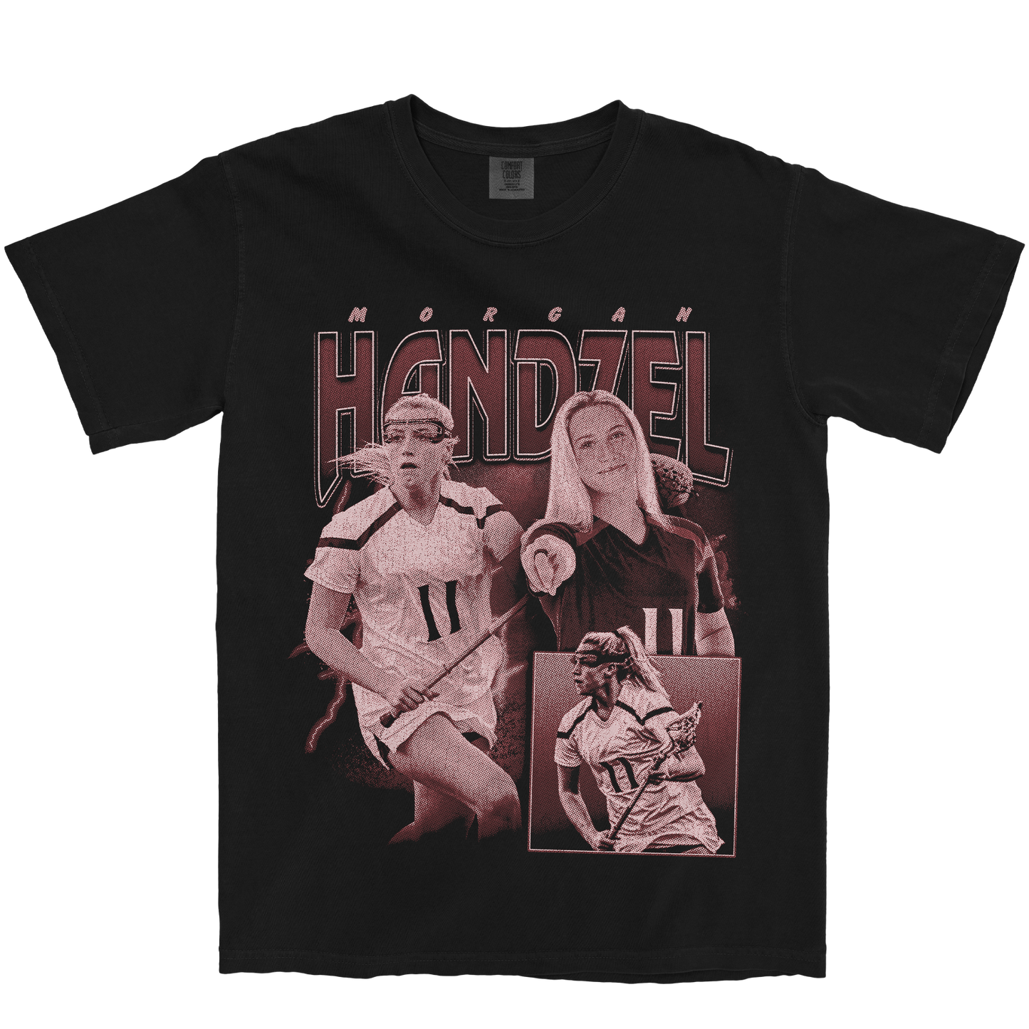 MORGAN HANDZEL GRAPHIC BLACK TEE