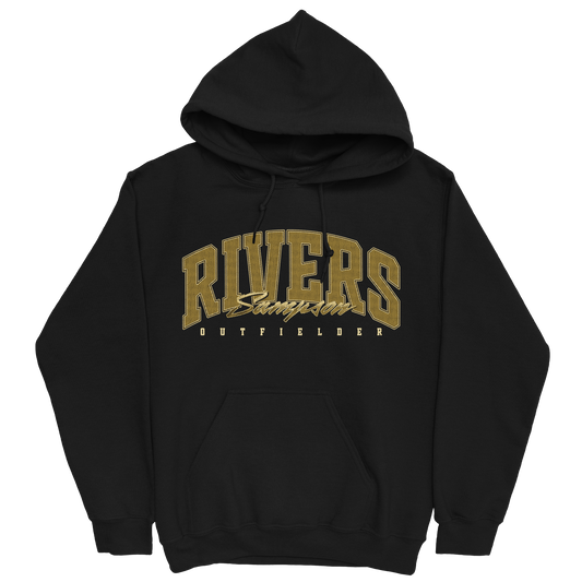 RIVERS SAMPSON RETRO BLACK HOODIE