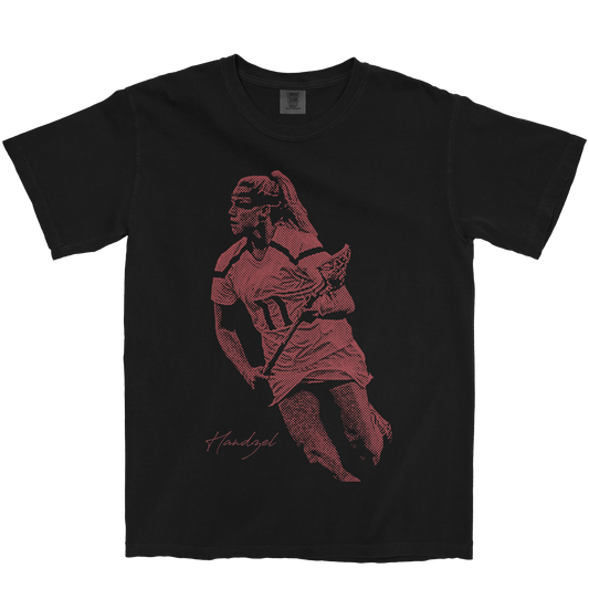 MORGAN HANDZEL RETRO BLACK TEE