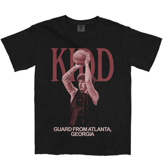 ZEPLIN KIDD VINTAGE BLACK TEE