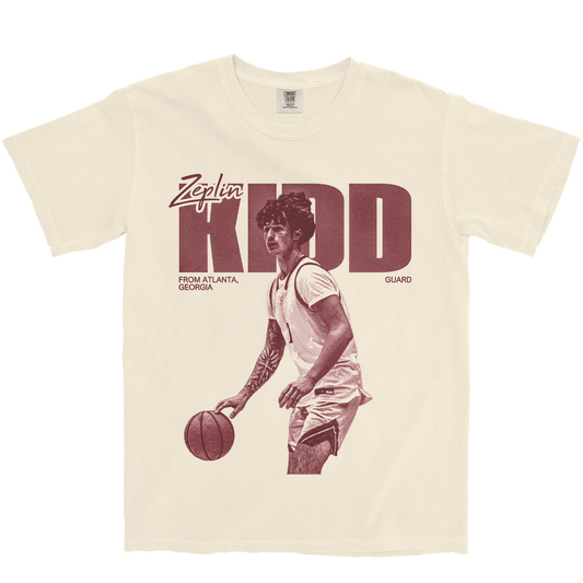 ZEPLIN KIDD VINTAGE IVORY TEE