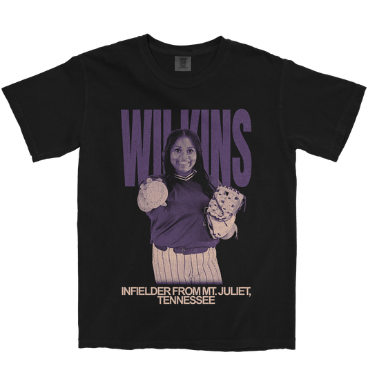 MALIYAH WILKINS VINTAGE BLACK TEE