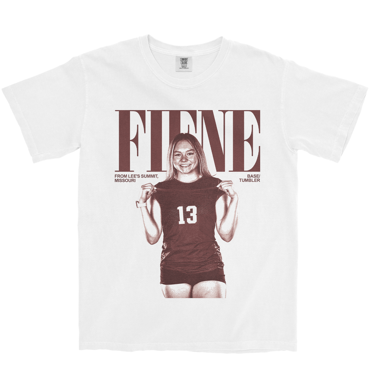 HARRISON FIENE VINTAGE WHITE TEE
