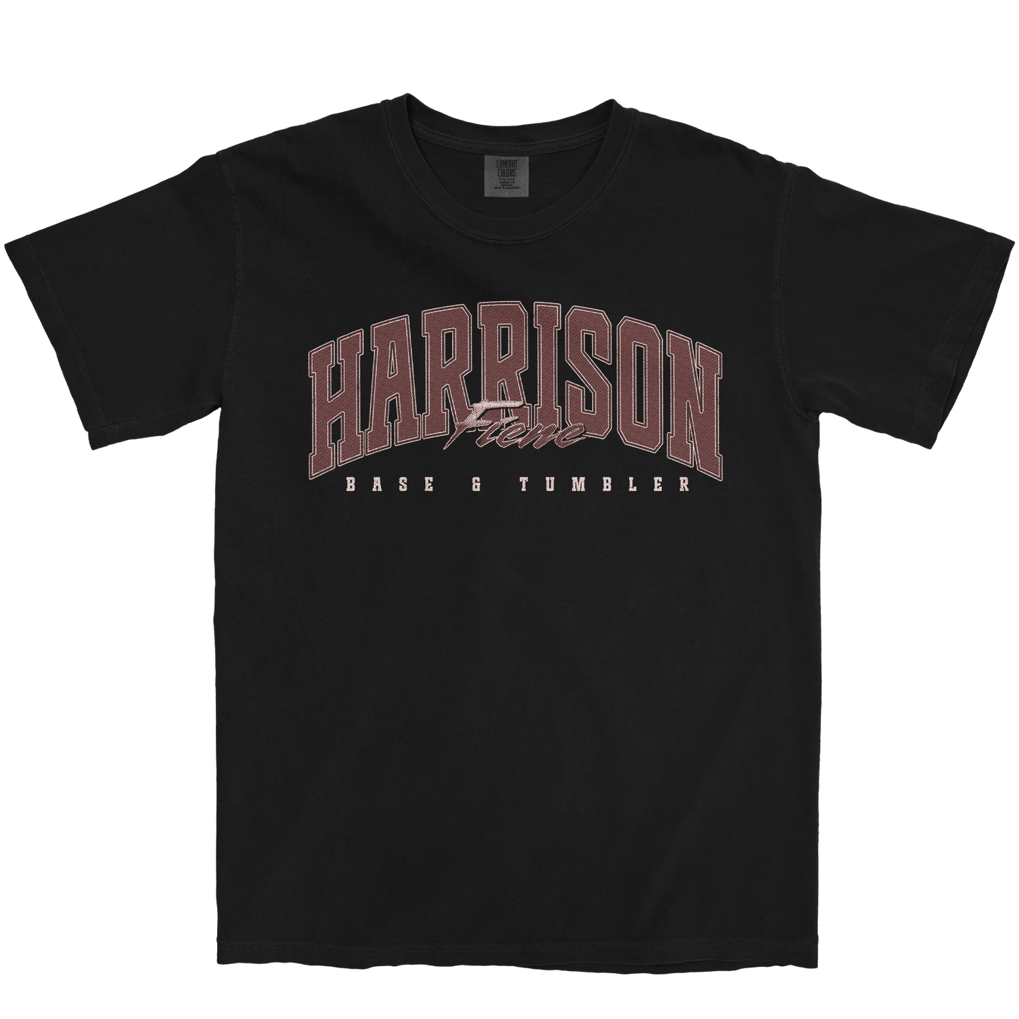HARRISON FIENE RETRO BLACK TEE