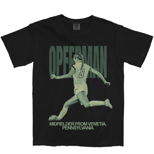 BROOKE OPFERMAN VINTAGE BLACK TEE