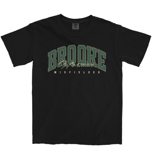 BROOKE OPFERMAN RETRO BLACK TEE