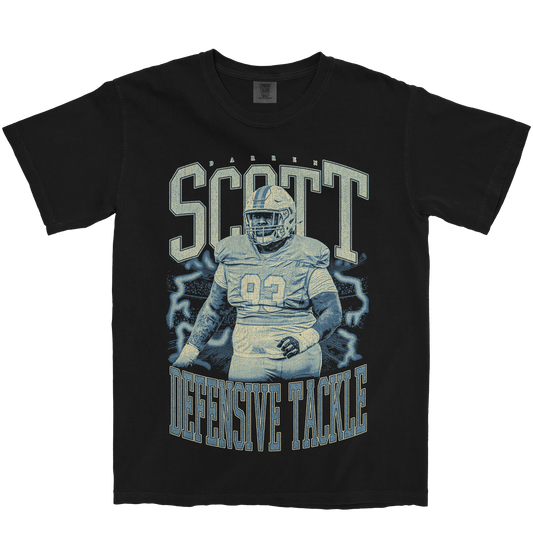 DARREN SCOTT VINTAGE BLACK TEE