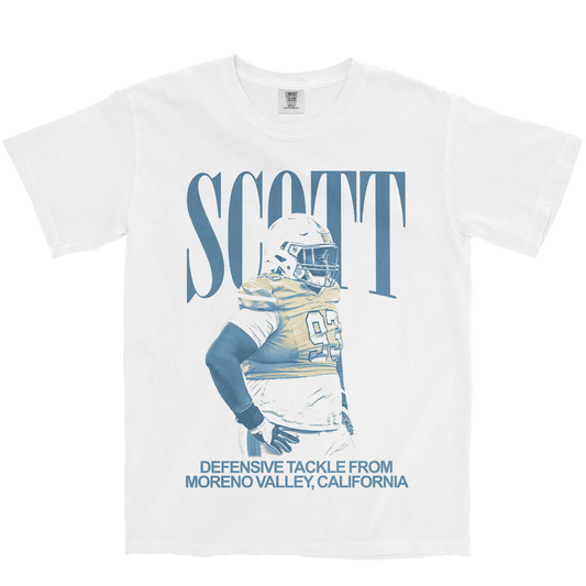 DARREN SCOTT VINTAGE WHITE TEE