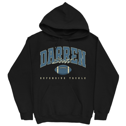 DARREN SCOTT RETRO BLACK HOODIE