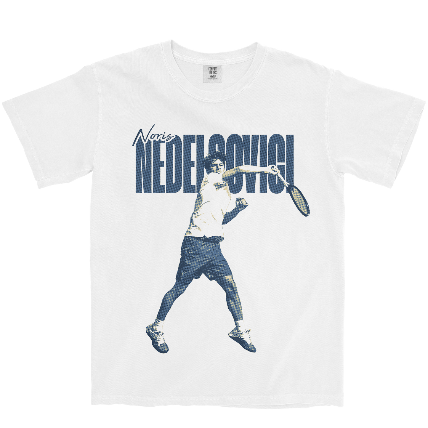 NORIS NEDELCOVICI VINTAGE WHITE TEE