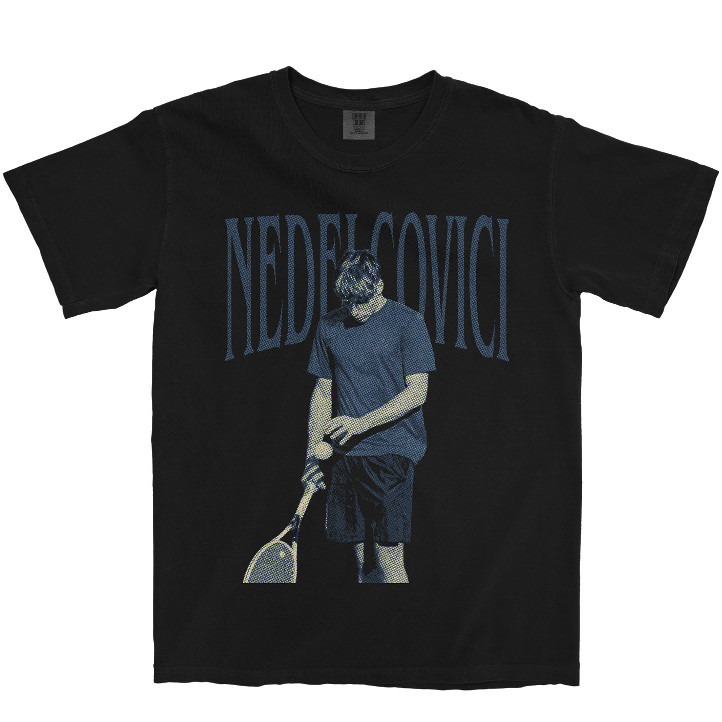 NORIS NEDELCOVICI VINTAGE BLACK TEE