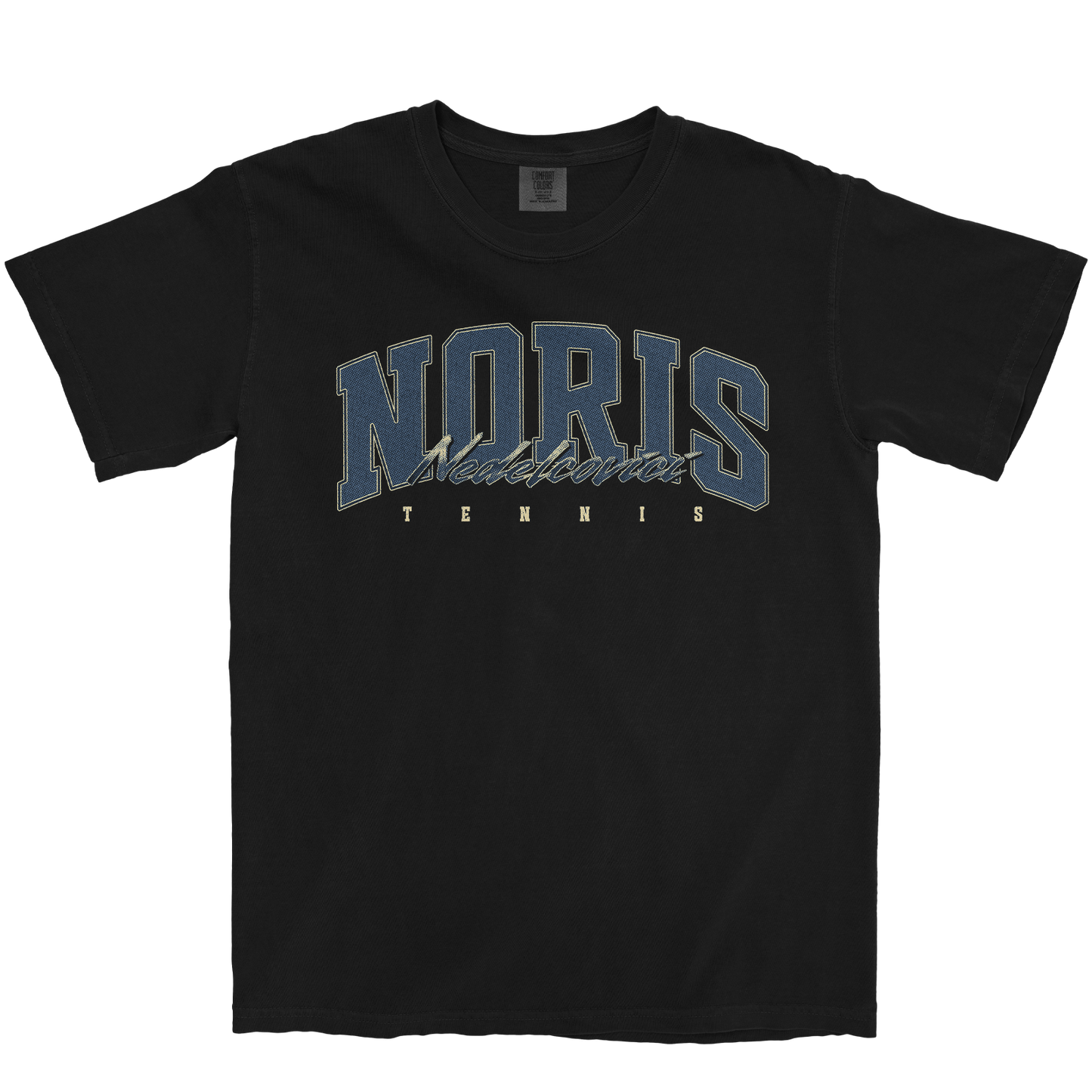 NORIS NEDELCOVICI RETRO BLACK TEE