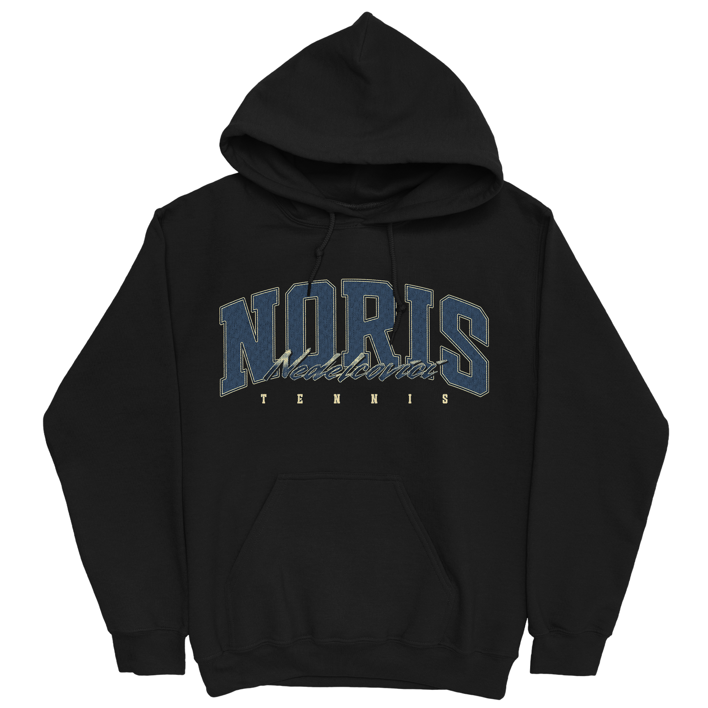 NORIS NEDELCOVICI RETRO BLACK HOODIE
