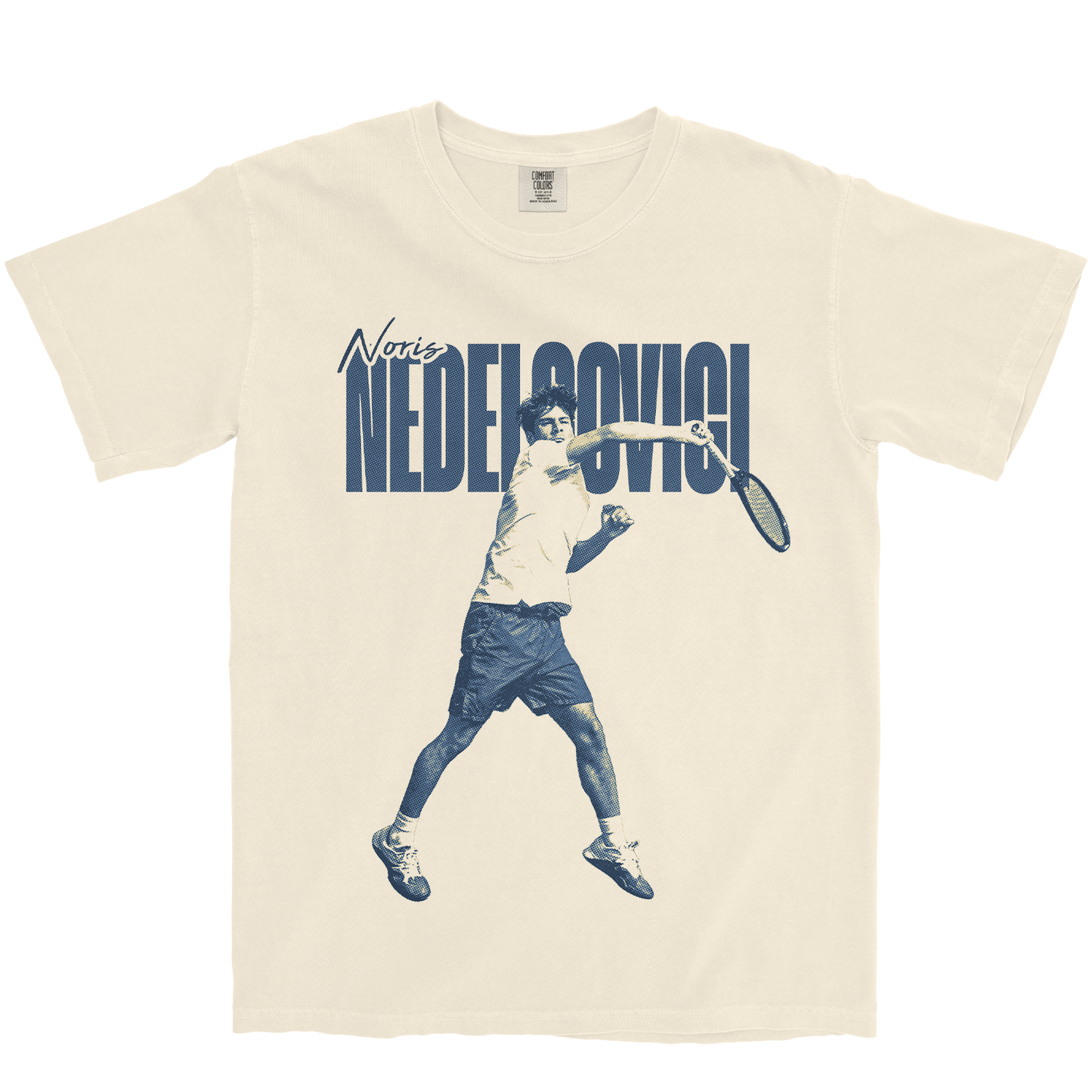 NORIS NEDELCOVICI VINTAGE IVORY TEE