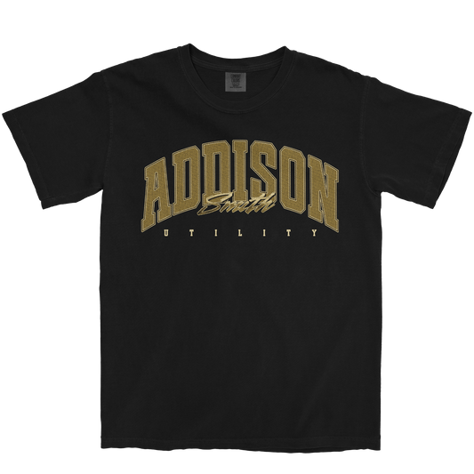 ADDISON SMITH RETRO BLACK TEE
