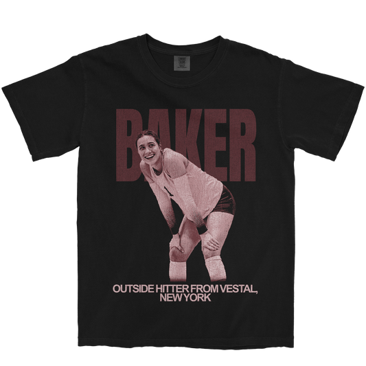 AUBREY BAKER VINTAGE BLACK TEE