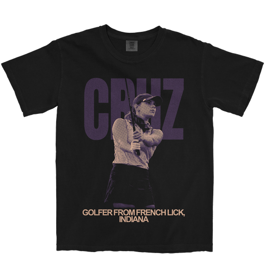 MIA CRUZ VINTAGE BLACK TEE