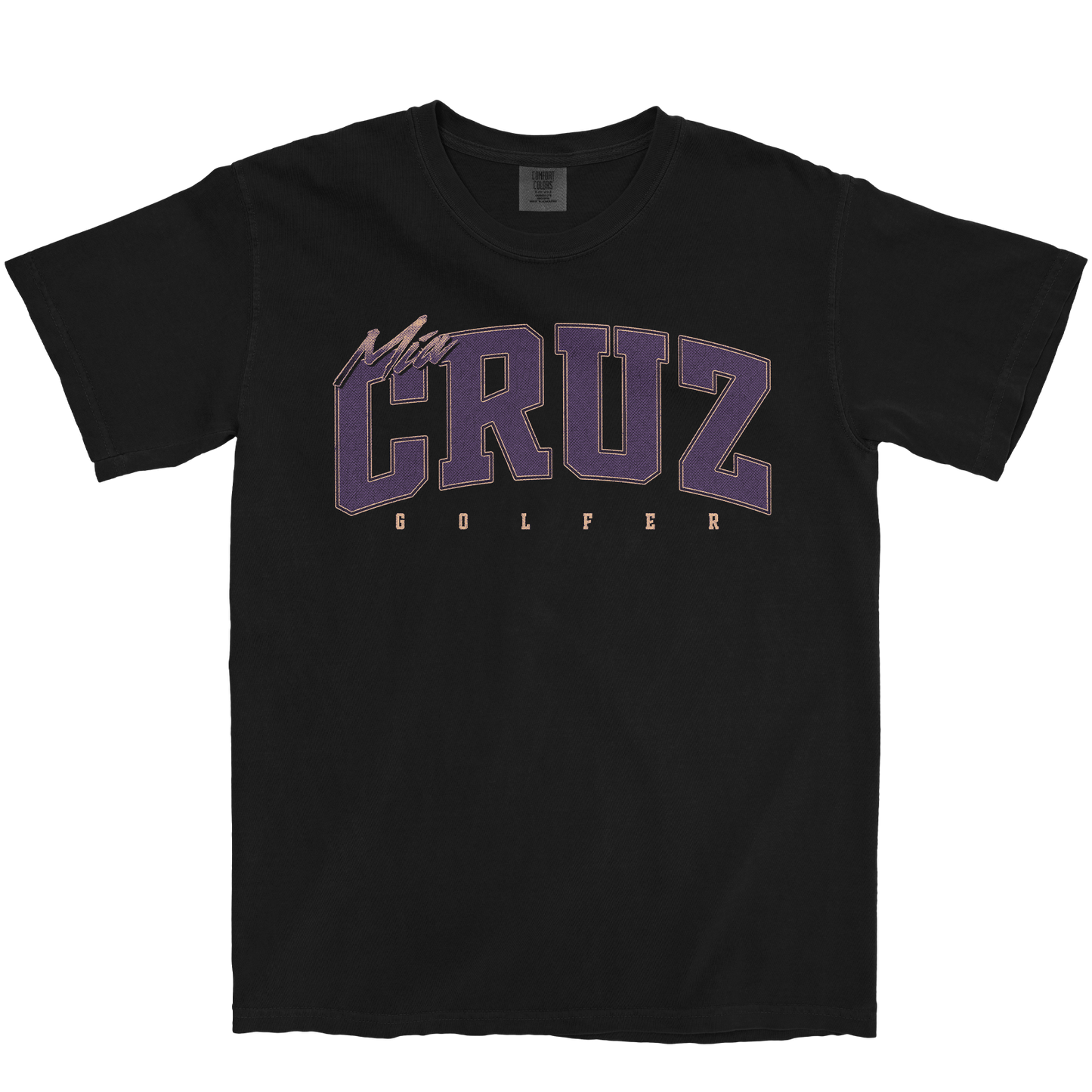 MIA CRUZ RETRO BLACK TEE