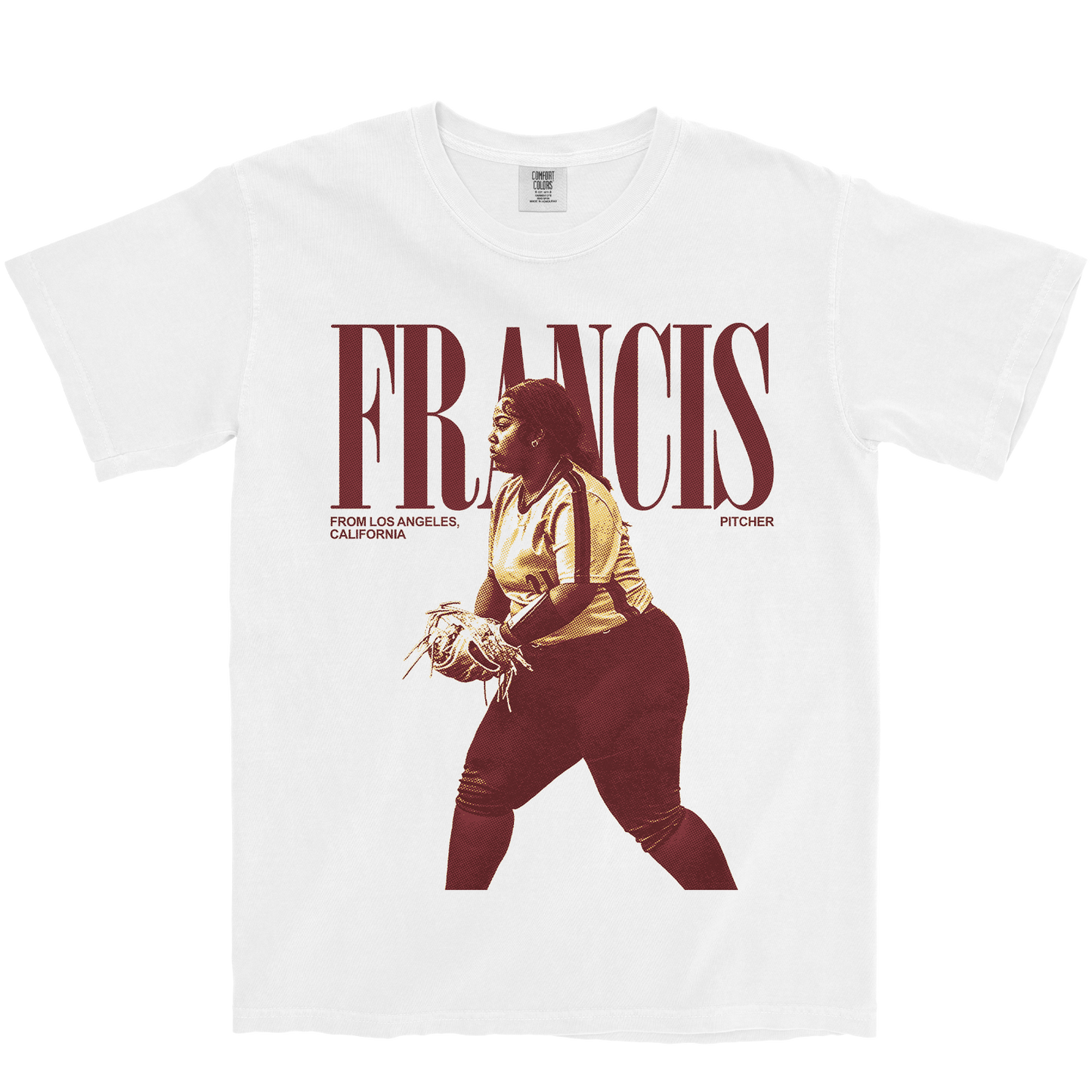 ANYAH FRANCIS VINTAGE WHITE TEE