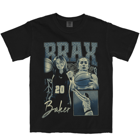 BRAX BAKER GRAPHIC BLACK TEE