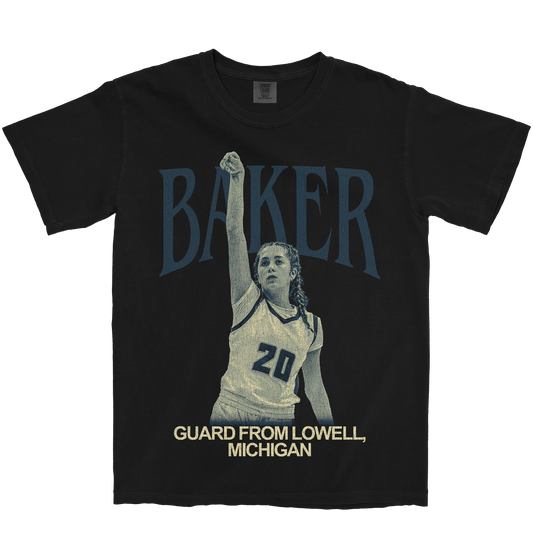 BRAX BAKER VINTAGE BLACK TEE