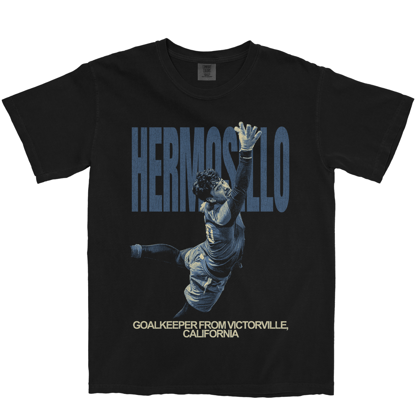ANDREW HERMOSILLO VINTAGE BLACK TEE