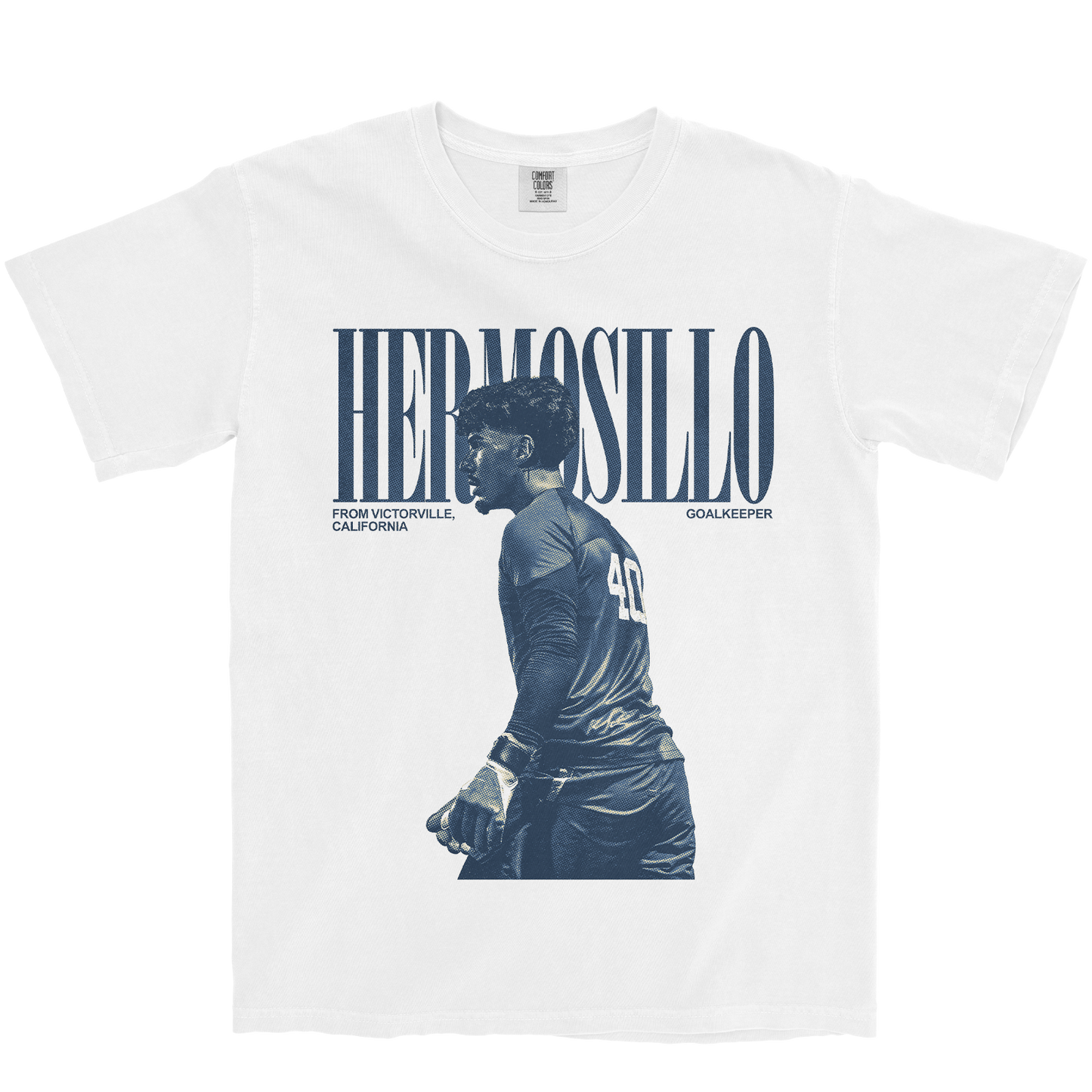 ANDREW HERMOSILLO VINTAGE WHITE TEE