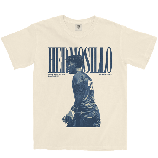 ANDREW HERMOSILLO VINTAGE IVORY TEE