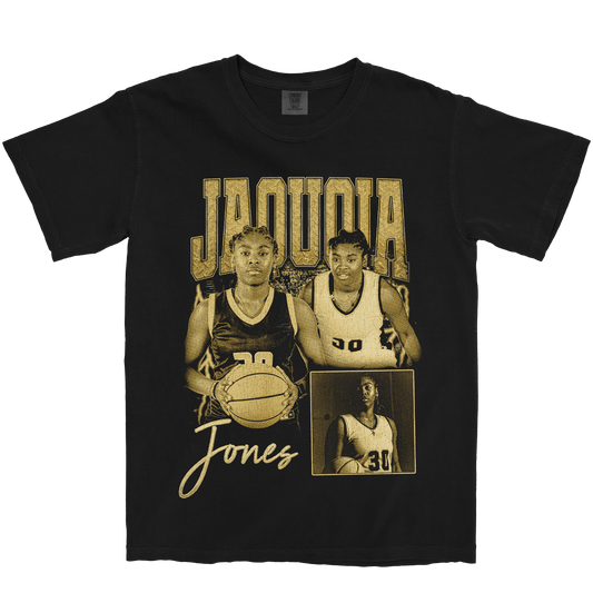 JAQUOIA JONES GRAPHIC BLACK TEE