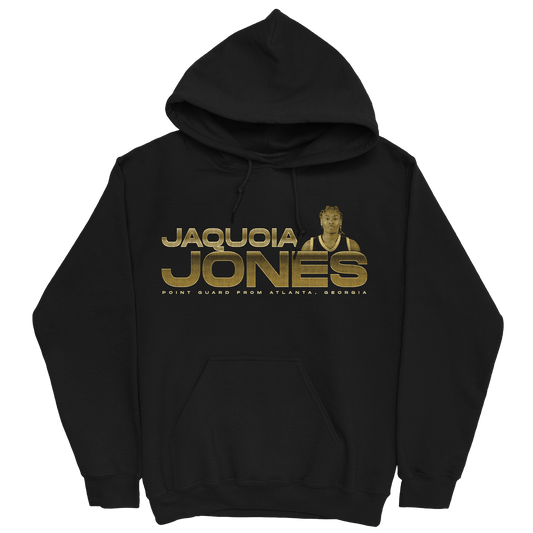 JAQUOIA JONES RETRO BLACK HOODIE