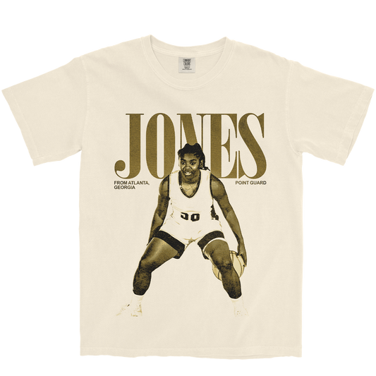 JAQUOIA JONES VINTAGE IVORY TEE