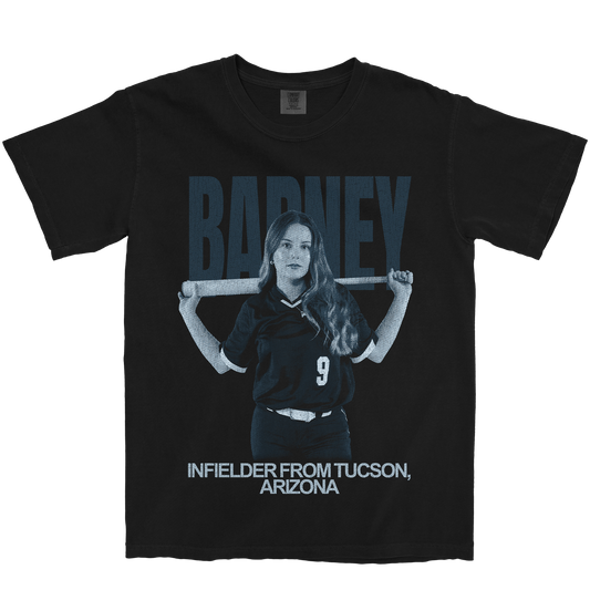 MACKENZIE BARNEY VINTAGE BLACK TEE
