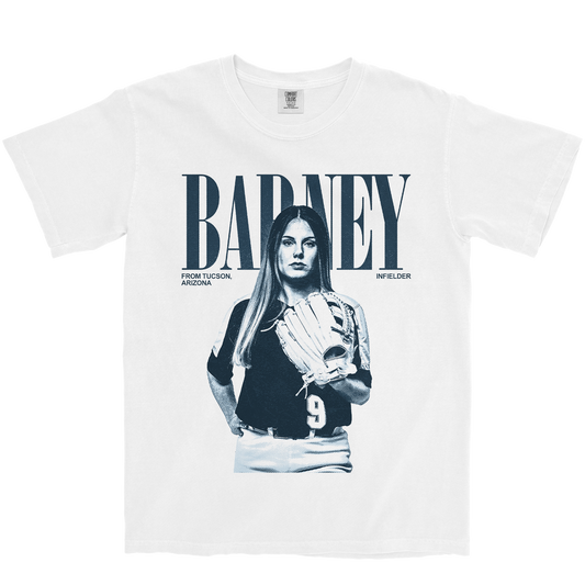 MACKENZIE BARNEY VINTAGE WHITE TEE