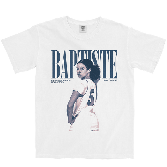 TALIA BAPTISTE VINTAGE WHITE TEE