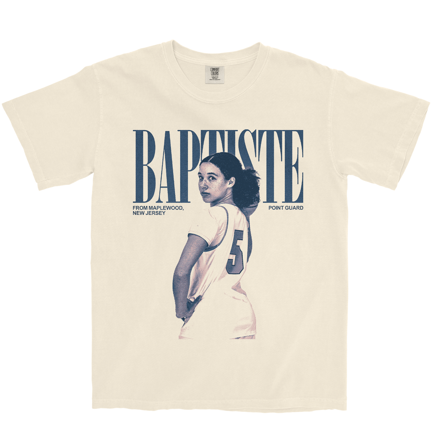 TALIA BAPTISTE VINTAGE IVORY TEE