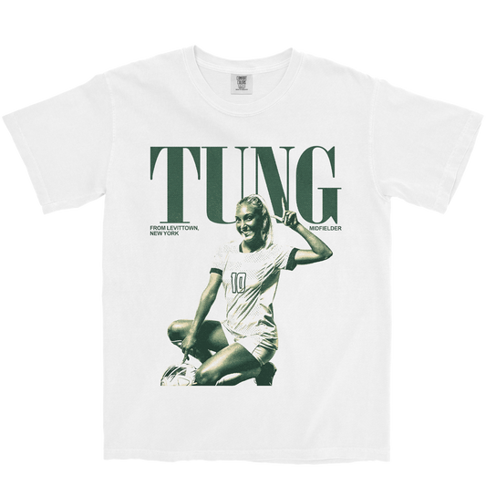 KAITLYN TUNG VINTAGE WHITE TEE