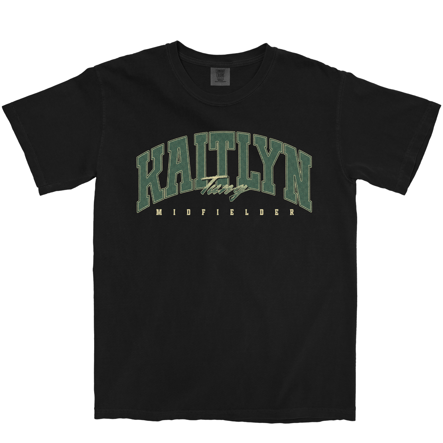 KAITLYN TUNG RETRO BLACK TEE