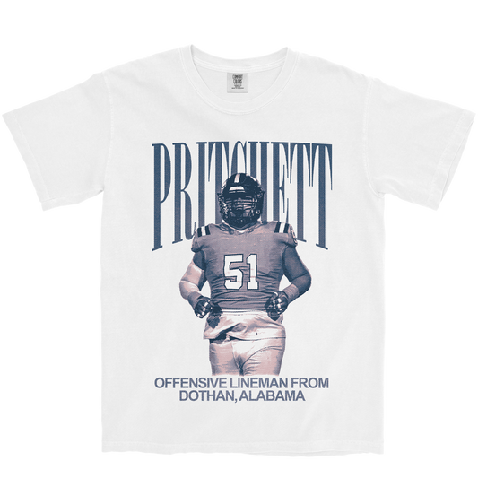 PATE PRITCHETT VINTAGE WHITE TEE