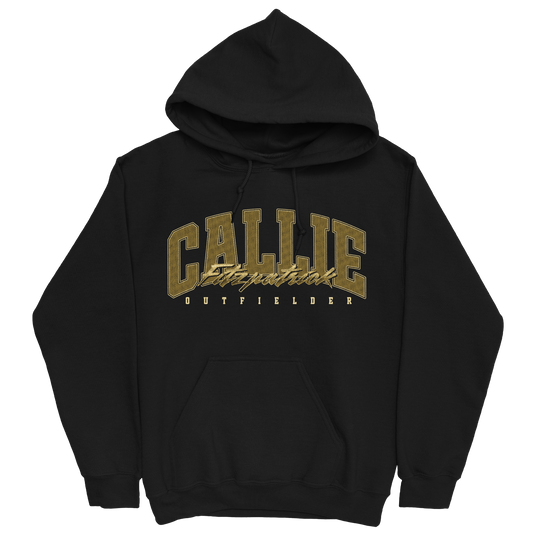 CALLIE FITZPATRICK RETRO BLACK HOODIE