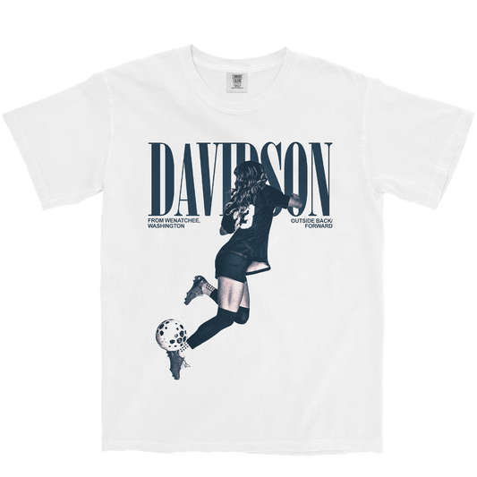 PIPER DAVIDSON VINTAGE WHITE TEE